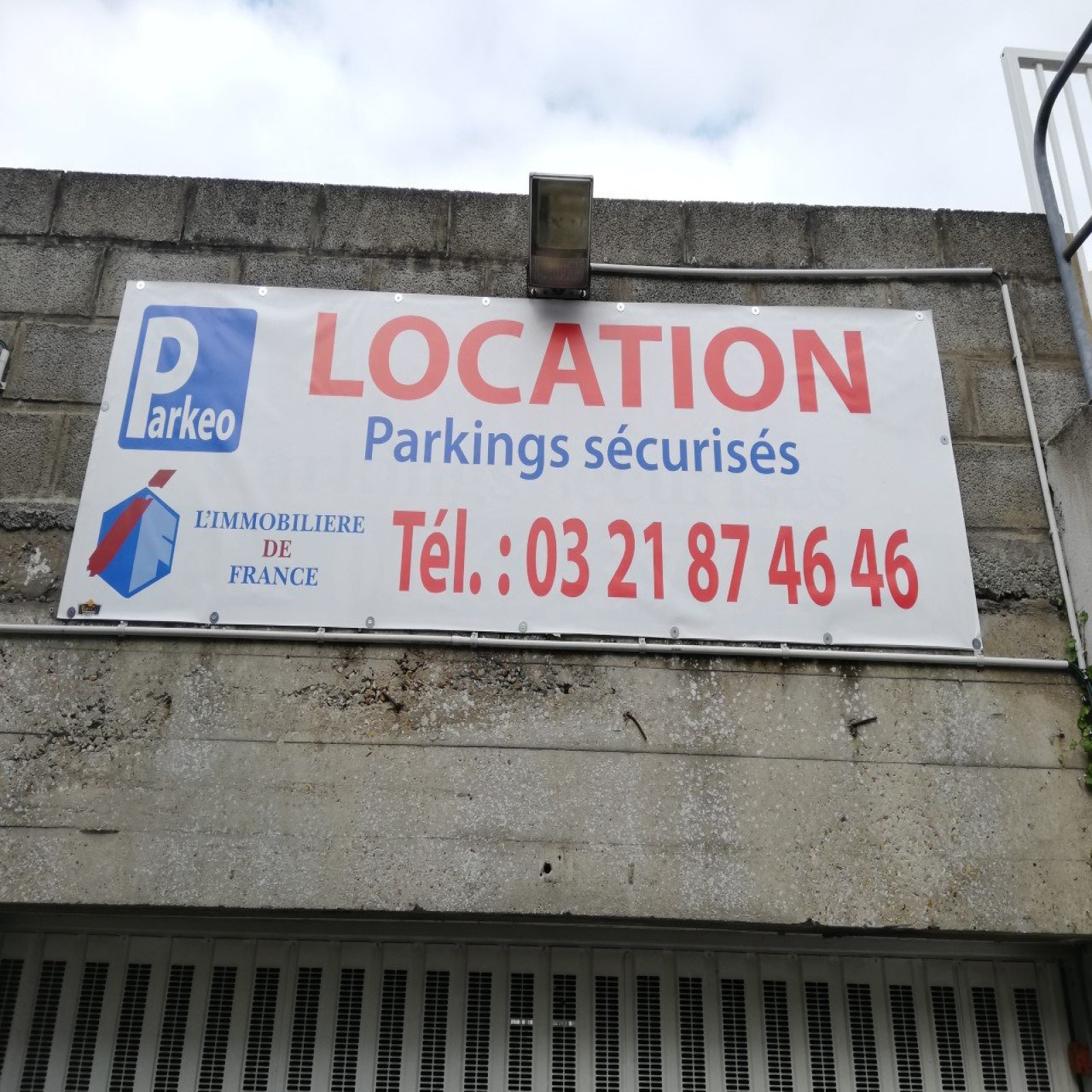 location parking dans garage BOULOGNE SUR MER 12 m²